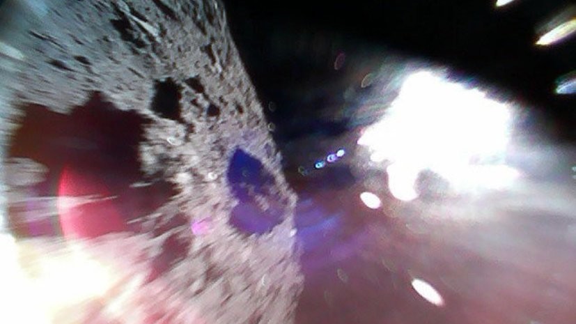 В сети появились первые в истории фото с поверхности астероида