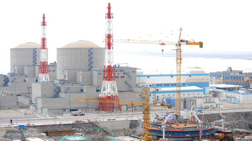 Пуск нового реактора на Тяньваньской АЭС в Китае состоится до конца сентября