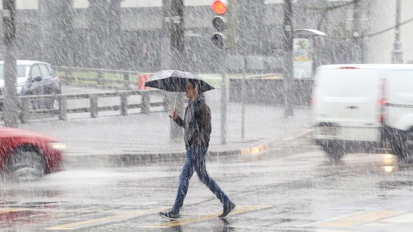 Синоптики предупредили о дожде со снегом в Москве в середине недели