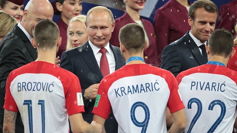 Хорватский футболист Пиварич объяснил, почему не пожал руку Путину после финала ЧМ-2018