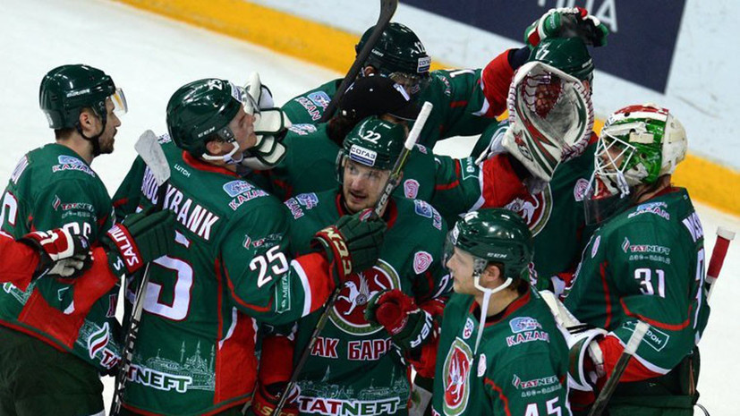Хоккеисты «Сибири» потерпели десятое поражение подряд, уступив «Ак Барсу»