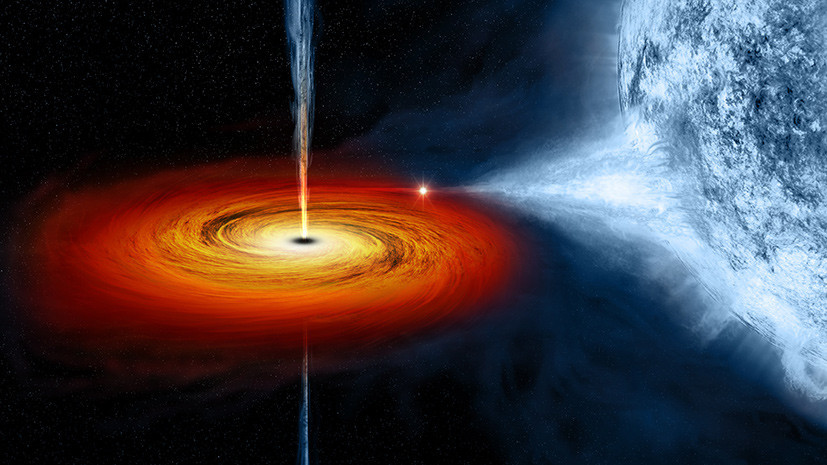 Космический пылесос: учёные объяснили быстрый прирост массы чёрных дыр