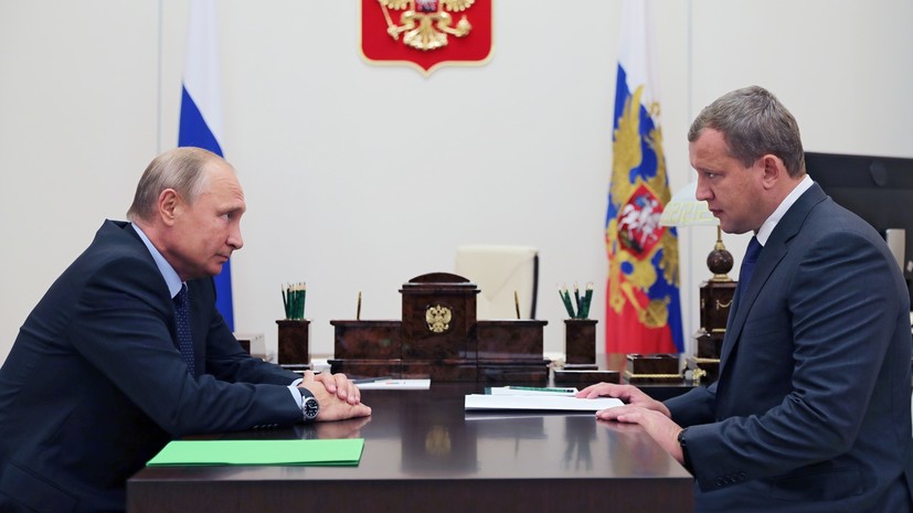 Путин назначил замруководителя ФТС врио губернатора Астраханской области