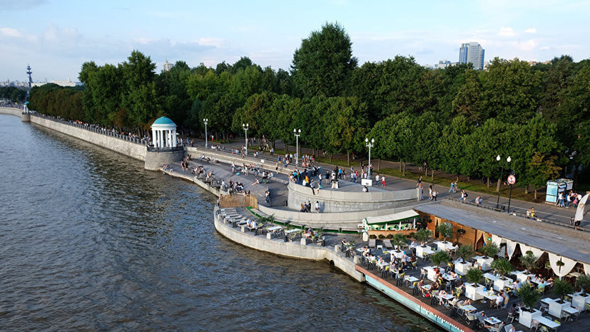 Исторический проход к парку Горького в Москве украсят навесом из вьющихся растений