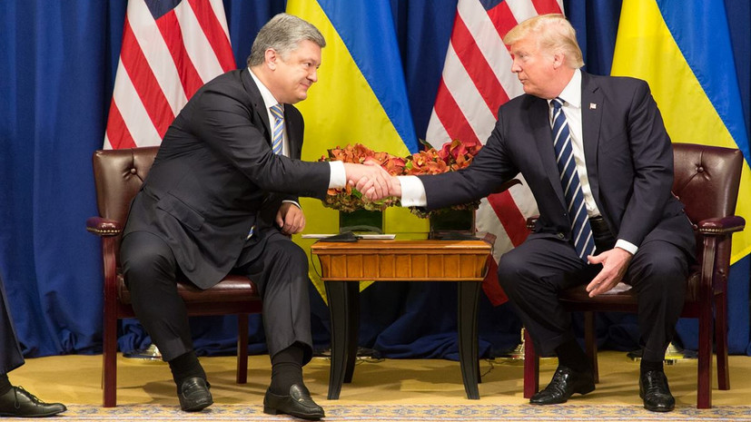 В Госдуме прокомментировали сходство костюмов Трампа и Порошенко на совместном фото