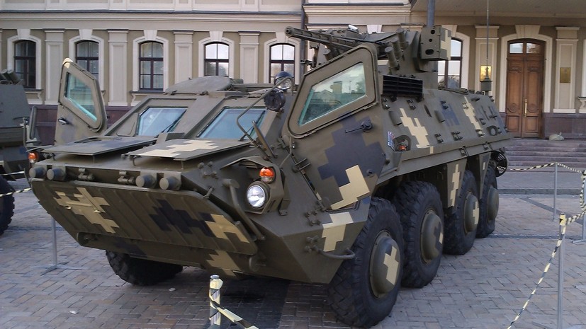 Украинская армия получила разработанный в Харькове БТР «Буцефал»