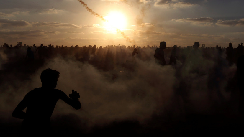 В ходе столкновений в секторе Газа погибли три человека