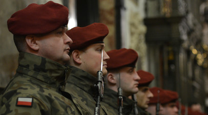Военнослужащие польской армии