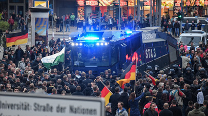 Протесты в Хемнице