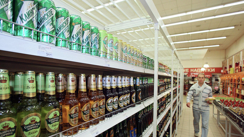В Минпромторге рассказали о предложении возобновить продажи пива в банках ночью