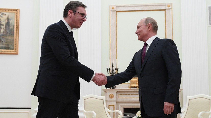 Поддержка в диалоге: почему президент Сербии приехал в Москву обсуждать ситуацию в Косове