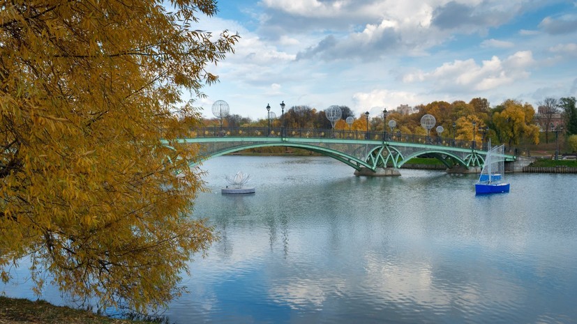 В Москве утвердили проект благоустройства Оранжерейных прудов музея-заповедника «Царицыно»