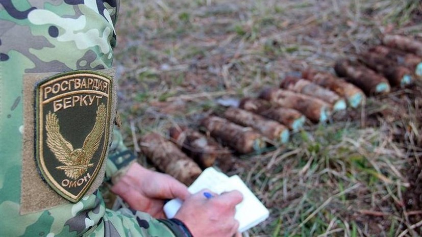 В Севастополе обезвредили найденные в нескольких районах боеприпасы