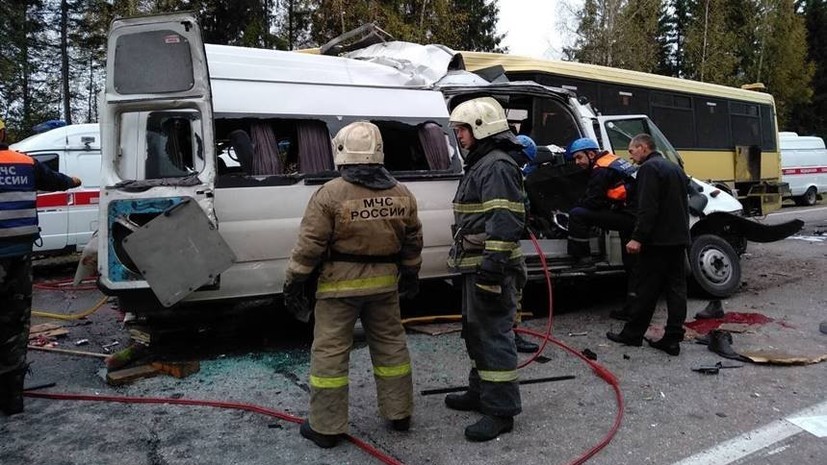 По факту ДТП с 13 погибшими под Тверью возбуждено уголовное дело