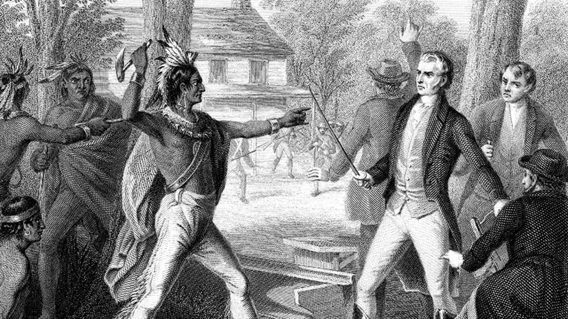 «Индейцев считали расходным материалом»: как вождь Текумсе стал жертвой противостояния Вашингтона и Лондона