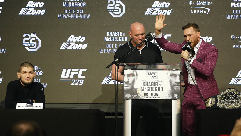 Глава Fight Nights раскритиковал пресс-конференцию Макгрегора и Нурмагомедова