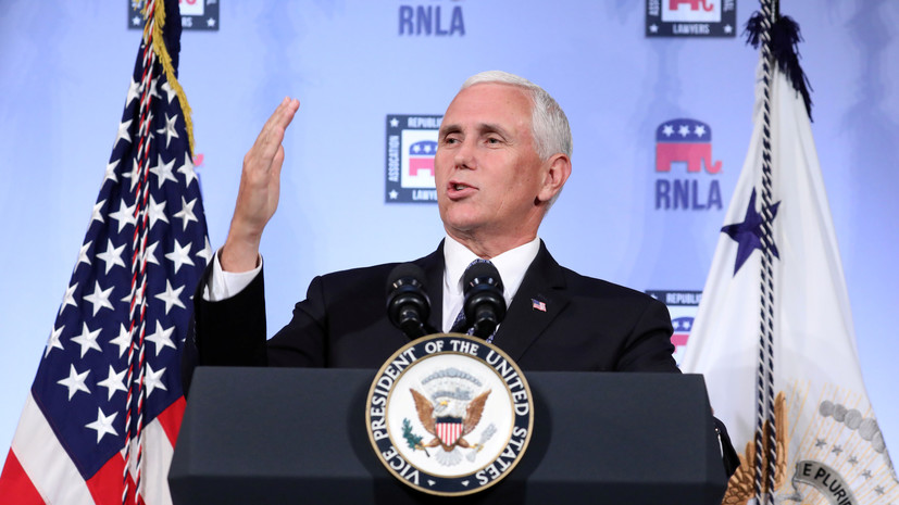 В Совфеде оценили слова Пенса о вмешательстве Китая в дела США