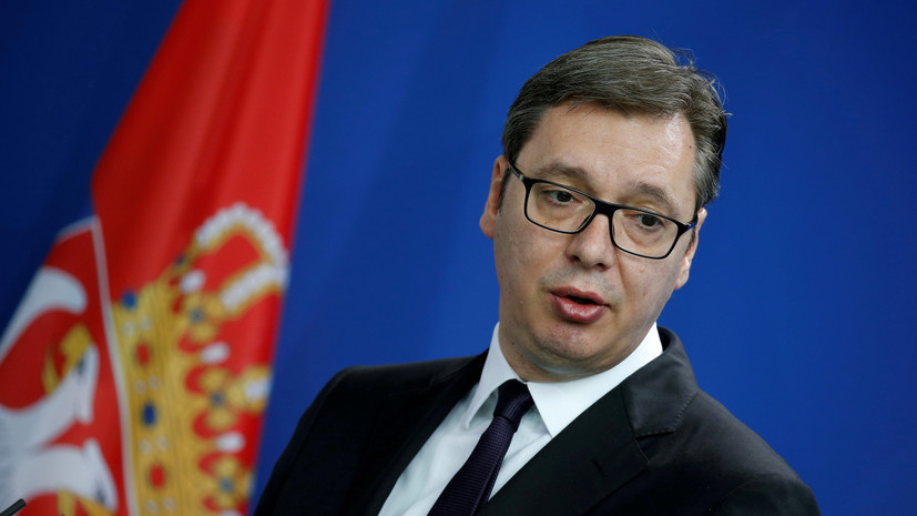 Вучич рассказал о возможности присоединения Сербии к санкциям ЕС против России