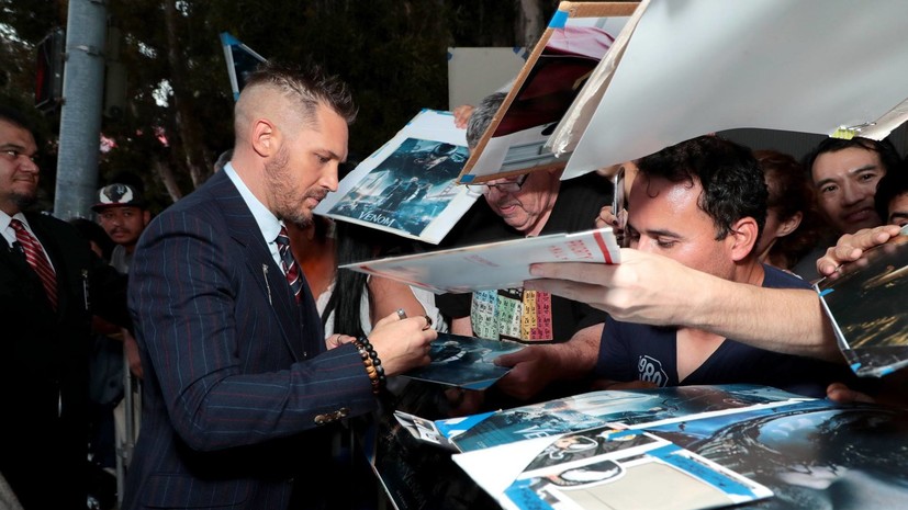 Фильм «Веном» собрал более 200 млн рублей в первый день проката в России и СНГ