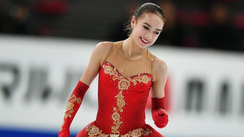 Загитова обновила мировой рекорд в произвольной программе на турнире в Японии