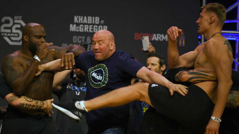 Волков о потасовке с Льюисом: сдержал себя и просто пнул его