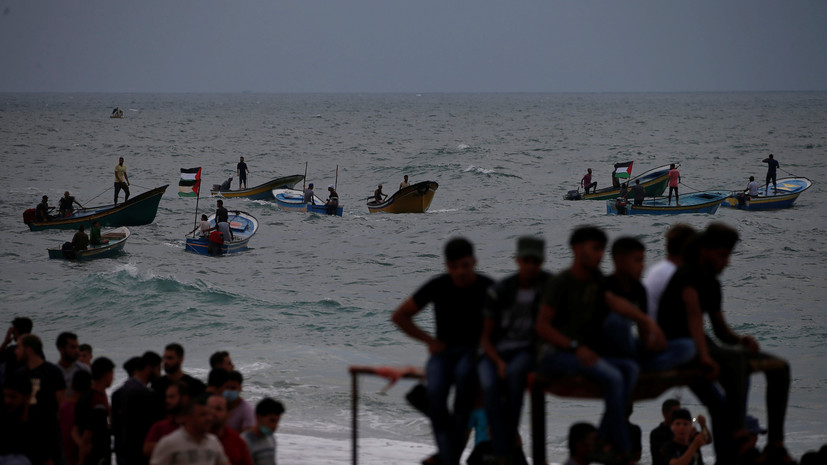 Израиль сокращает рыболовную зону Газы