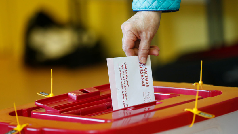 В Латвии задержали пять человек за агрессивное поведение на выборах