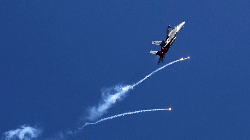Израильские ВВС нанесли удар по территории сектора Газа