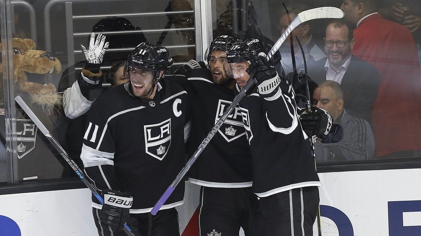 Два голевых паса Ковальчука помогли «Лос-Анджелесу» обыграть «Детройт» в матче НХЛ
