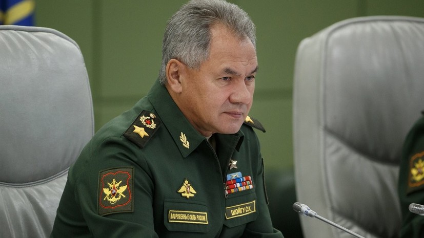 Шойгу: все учения российской армии направлены на оборону территории страны