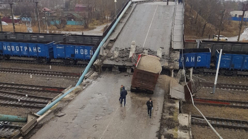 КЧС города Свободного ввела режим ЧС муниципального уровня из-за обрушения моста