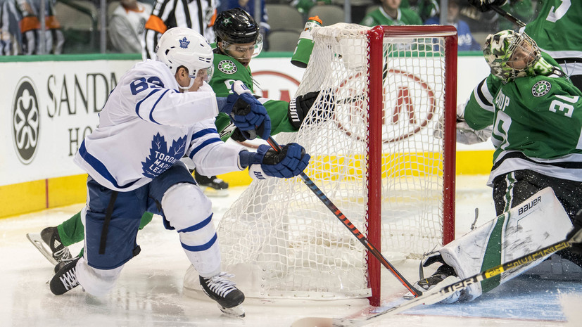 «Даллас» уступил «Торонто» в матче НХЛ, Радулов набрал три очка
