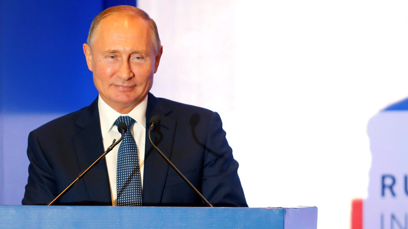 Путин заявил, что Россия намерена предложить партнёрам по БРИКС создать новый спортивный турнир