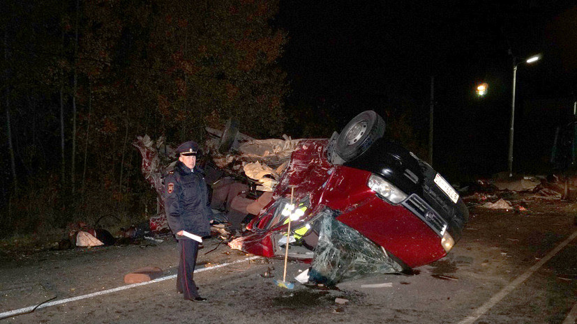 В МВД рассказали подробности ДТП в Чувашии