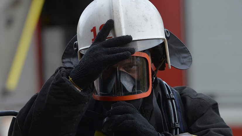 На угольном разрезе в Бурятии произошёл крупный пожар
