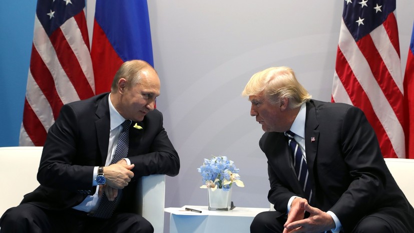 В МИД выразили готовность рассмотреть возможную встречу Путина и Трампа