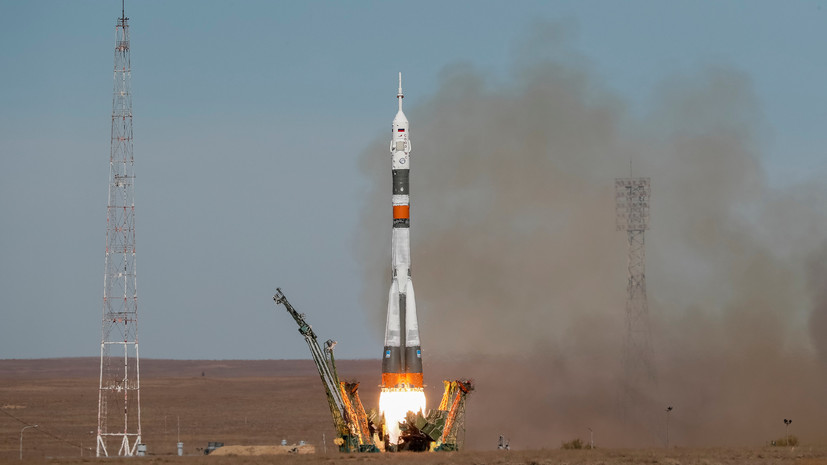 «Столкновение одного из боковых элементов»: в «Роскосмосе» назвали возможную причину аварии «Союза МС-10»