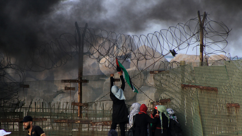 В ходе столкновений на границе сектора Газа погибли два палестинца