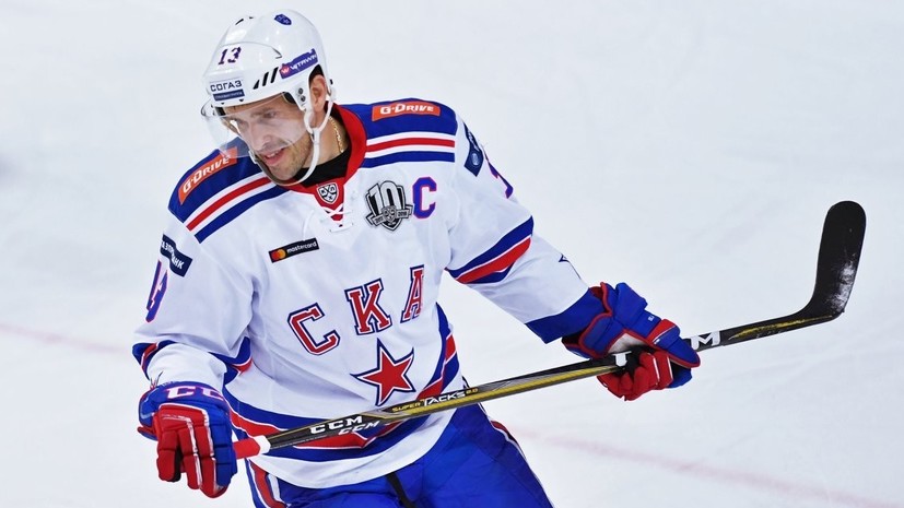 Дацюк набрал 100-е очко в составе ХК СКА 