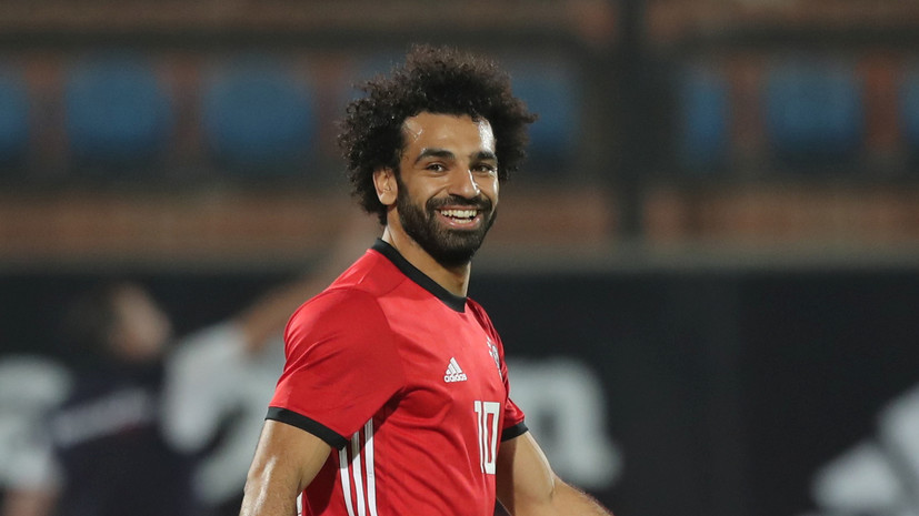 Салах забил за сборную Египта прямым ударом с углового в матче квалификации Кубка Африки