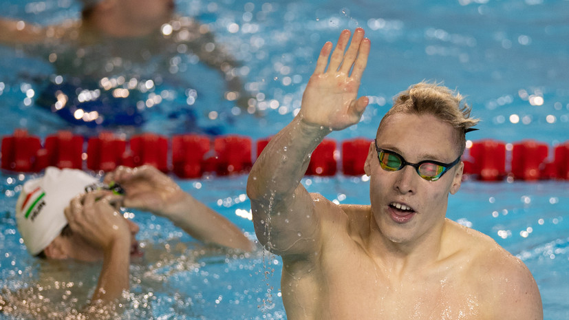 Российский пловец Минаков завоевал золото на дистанции 100 м кролем на юношеских ОИ