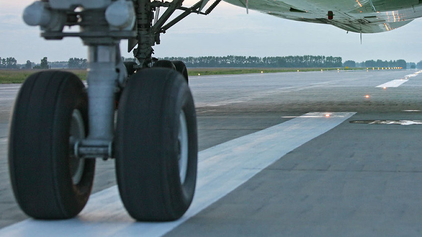 В Уфе сел летевший из Турции самолёт с неисправным шасси