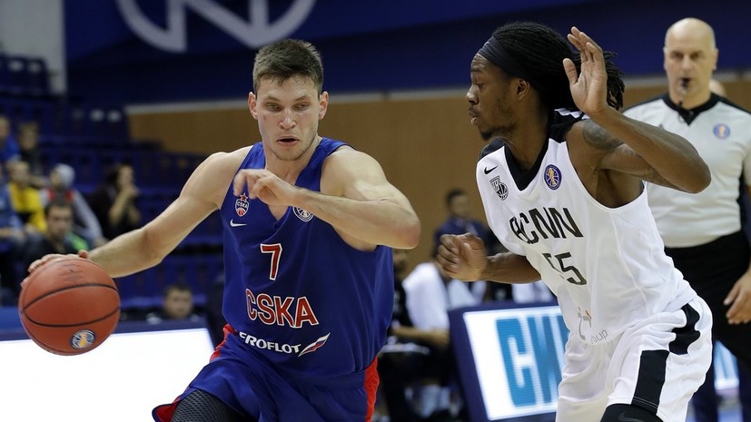 ЦСКА победил «Нижний Новгород» в матче Единой лиги ВТБ
