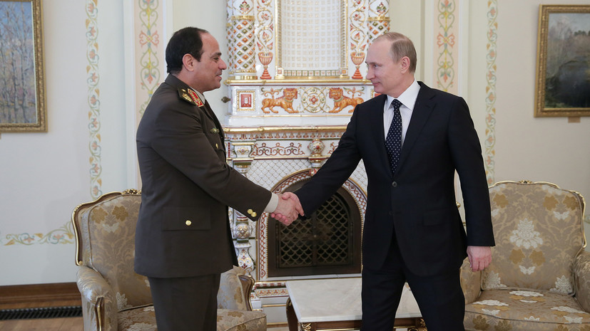 Глава МИД Египта назвал темы предстоящих переговоров ас-Сиси и Путина