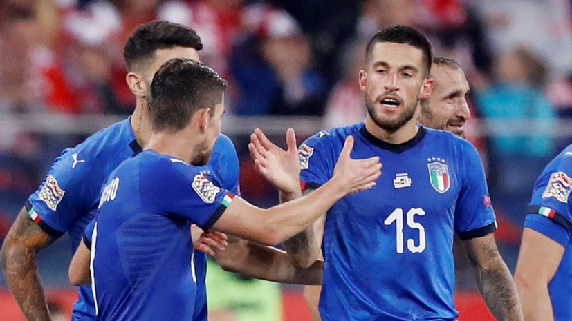 Защитник сборной Италии посвятил свой гол в Лиге наций Давиде Астори