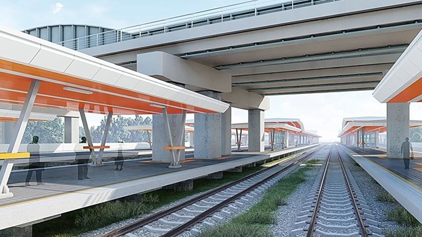 В Москве открыли железнодорожную платформу Карачарово