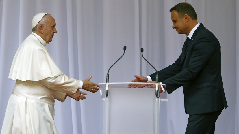 Папа Римский и Дуда обсудили ситуацию на Украине