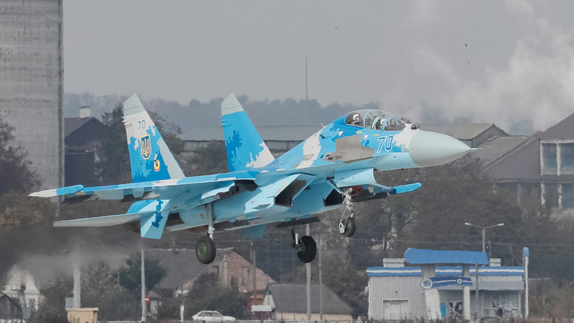 На Украине заявили о победе Су-27 над F-15 в ходе учебного боя