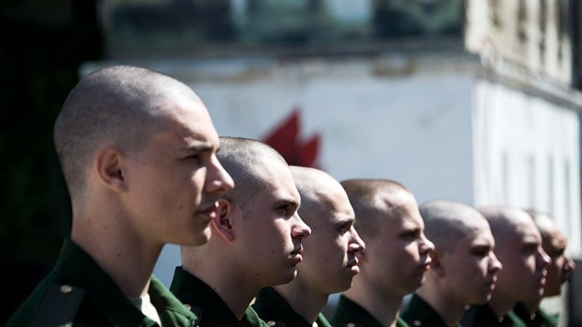 Крым направит около трёх тысяч новобранцев на службу в ходе осеннего призыва