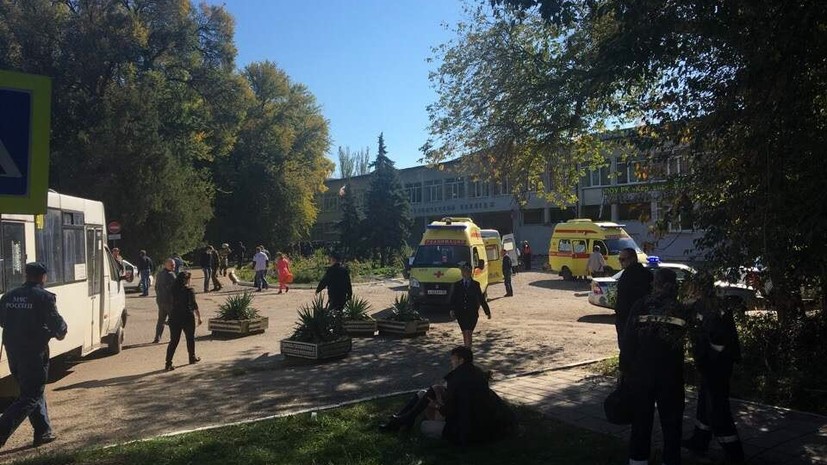 Поклонская назвала взрыв в колледже в Керчи большой трагедией
